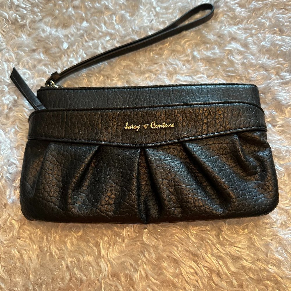 Juicy Couture Black Wristlet